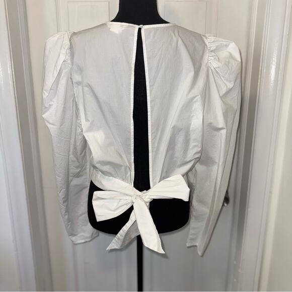 H&M Long Sleeve Open Back Shirt - Picture 3 of 8